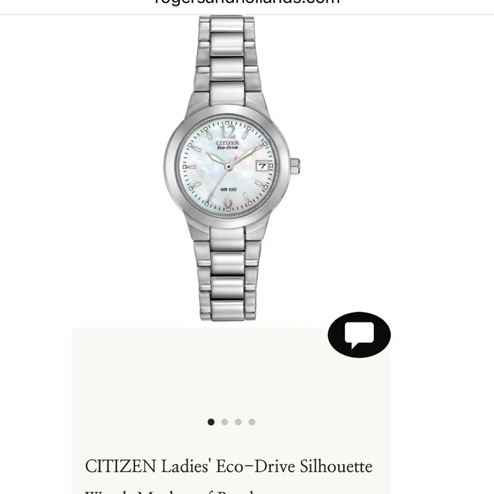 Citizen Eco-Drive Mother of Pearl Watch - Picture 3 of 3